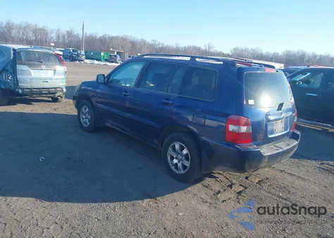 2006 Toyota Highlander V6 z USA, uszkodzony, nr VIN JTEDP21A360097974